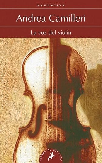 VOZ DEL VIOLÍN, LA. LETRAS DE BOLSILLO | 9788498384345 | CAMILLERI, ANDREA | Llibreria La Gralla | Llibreria online de Granollers