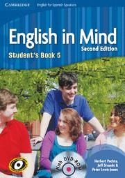 ENGLISH IN MIND 5 STUDENT'S BOOK WITH DVD-ROM | 9788483237588 | Llibreria La Gralla | Llibreria online de Granollers