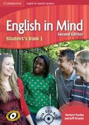 ENGLISH IN MIND 1 STUDENT 'S BOOK  + DVDROM (SPANISH EDITION) | 9788483237908 | PUCHTA, HERBERT/STRANKS, JEFF | Llibreria La Gralla | Llibreria online de Granollers