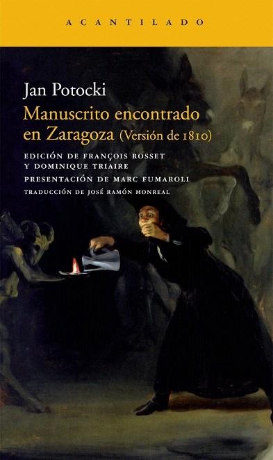 MANUSCRITO ENCONTRADO EN ZARAGOZA (VERSION DE 1810) | 9788492649266 | POTOCKI, JAN | Llibreria La Gralla | Llibreria online de Granollers