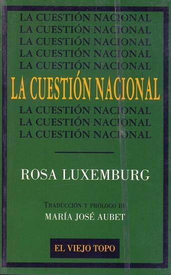 CUESTION NACIONAL, LA | 9788495224002 | LUXEMBURG, ROSA | Llibreria La Gralla | Llibreria online de Granollers