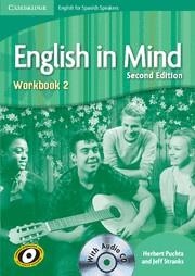 ENGLISH IN MIND 2  WORBOOK + CD (SPANISH EDITION) | 9788483238417 | PUCHTA, HERBERT | Llibreria La Gralla | Llibreria online de Granollers