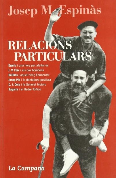 RELACIONS PARTICULARS | 9788495616906 | ESPINAS, JOSEP MARIA | Llibreria La Gralla | Librería online de Granollers