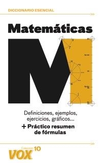 DICCIONARIO ESENCIAL MATEMÁTICAS | 9788499740010 | Llibreria La Gralla | Llibreria online de Granollers