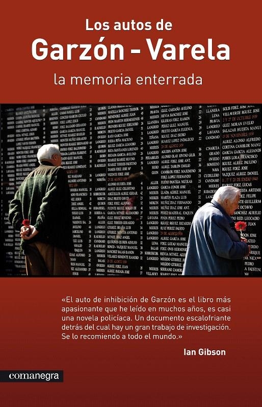 AUTOS DE GARZÓN VARELA, LOS. LA MEMORIA ENTERRADA | 9788493751982 | Llibreria La Gralla | Llibreria online de Granollers