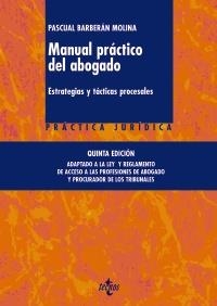 MANUAL PRÁCTICO DEL ABOGADO | 9788430955831 | BARBERÁN MOLINA, PASCUAL | Llibreria La Gralla | Llibreria online de Granollers