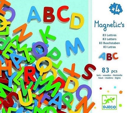 MAGNETICS LETRAS PEQUEÑAS. 83 PIEZAS | 3070900031012 | TOPDJ03101 | Llibreria La Gralla | Llibreria online de Granollers