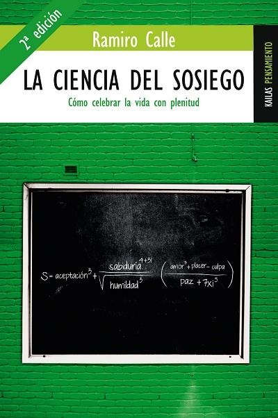 CIENCIA DEL SOSIEGO, LA | 9788489624917 | CALLE, RAMIRO | Llibreria La Gralla | Llibreria online de Granollers