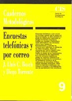 ENCUESTAS TELEFONICAS Y POR CORREO | 9788474761849 | TORRENTE, DIEGO/BOSCH, JOSEP LLUIS C. | Llibreria La Gralla | Llibreria online de Granollers