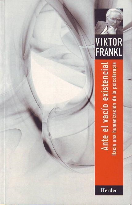 ANTE EL VACIO EXISTENCIAL (BIBLIOTECA DE PSICOLOGIA) | 9788425410901 | Frankl, Viktor E. | Llibreria La Gralla | Llibreria online de Granollers