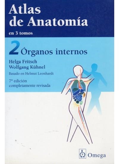 ATLAS DE ANATOMIA TOMO 2.ORGANOS INTERNOS | 9788428211949 | FRITSCH, HELGA / KUHNEL, WOLFGANG | Llibreria La Gralla | Llibreria online de Granollers