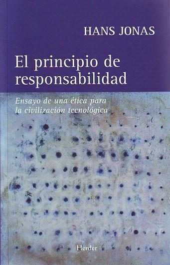 PRINCIPIO DE RESPONSABILIDAD, EL | 9788425419010 | JONAS, HANS | Llibreria La Gralla | Llibreria online de Granollers