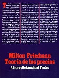 TEORIA DE LOS PRECIOS | 9788420680545 | FRIEDMAN, MILTON | Llibreria La Gralla | Llibreria online de Granollers