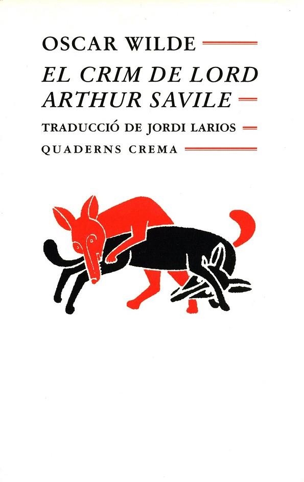 CRIM DE LORD ARTHUR SAVILE, EL | 9788477271376 | WILDE, OSCAR | Llibreria La Gralla | Llibreria online de Granollers