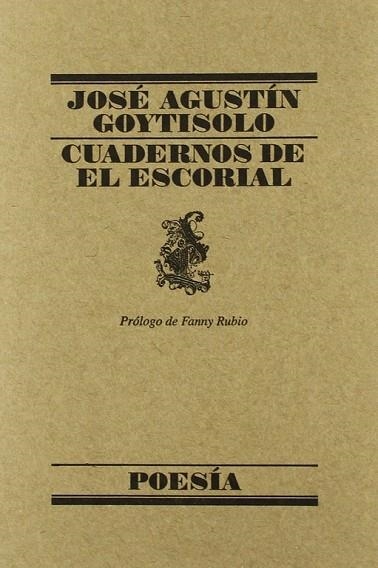 CUADERNOS DEL ESCORIAL | 9788426427885 | GOYTISOLO | Llibreria La Gralla | Llibreria online de Granollers