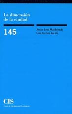 DIMENSION DE LA CIUDAD, LA | 9788474762204 | LEAL MALDONADO, JESUS | Llibreria La Gralla | Llibreria online de Granollers