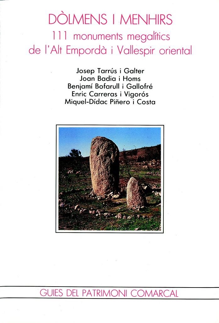 DOLMENS Y MENHIRS | 9788488589279 | TARRUS I GALTER, JOSEP | Llibreria La Gralla | Llibreria online de Granollers