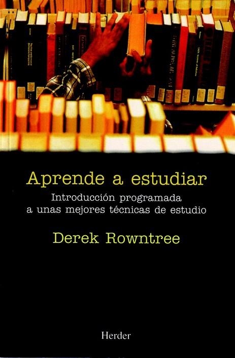 APRENDE A ESTUDIAR | 9788425406201 | ROWNTREE,DEREK | Llibreria La Gralla | Llibreria online de Granollers