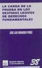 CARGA DE LA PRUEBA EN LOS DESPIDOS LESIVOS DE DERE | 9788480024105 | MONEREO PEREZ, JOSE LUIS | Llibreria La Gralla | Llibreria online de Granollers