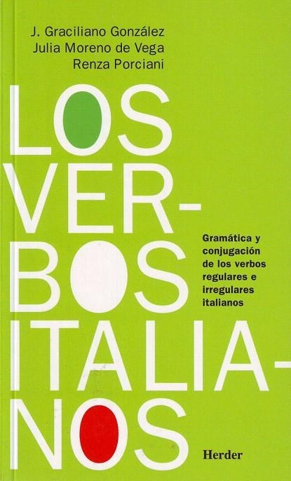 VERBOS ITALIANOS, LOS | 9788425420405 | GRACILIANO GONAZALEZ, J... | Llibreria La Gralla | Llibreria online de Granollers