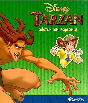 TARZAN COLOREIO CON PEGATINAS | 9788439203407 | WALT DISNEY COMPANY | Llibreria La Gralla | Llibreria online de Granollers