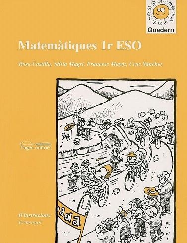 Q. MATEMATIQUES 1R ESO | 9788479356040 | CASTILLO, ROSA / MAGRI, SILVIA | Llibreria La Gralla | Llibreria online de Granollers