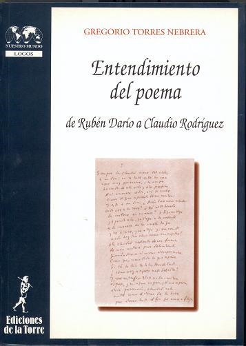 ENTENDIMIENTO DEL POEMA | 9788479602666 | TORRES NEBRERA, GREGORIO | Llibreria La Gralla | Librería online de Granollers