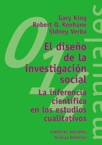 DISEÑO DE LA INVESTIGACION SOCIAL (CIENCIAS SOCIALES 14) | 9788420686974 | KING, GARY | Llibreria La Gralla | Llibreria online de Granollers