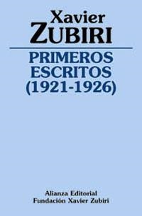 PRIMEROS ESCRITOS (1921-1926) | 9788420690599 | ZUBIRI, XAVIER | Llibreria La Gralla | Llibreria online de Granollers