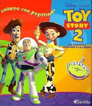 TOY STORY COLOREO  CON PEGATINAS | 9788439203223 | WALT DISNEY COMPANY | Llibreria La Gralla | Llibreria online de Granollers