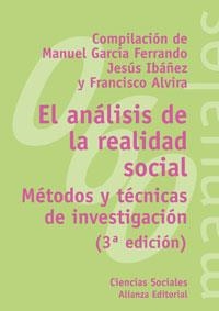 ANALISIS DE LA REALIDAD SOCIAL, EL (MANUALES 60) | 9788420686639 | AA VV | Llibreria La Gralla | Llibreria online de Granollers