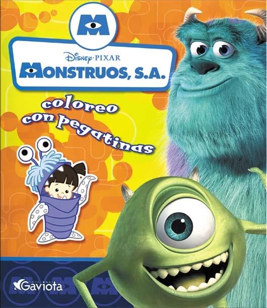 MONSTRUOS SA COLOREO CON PEGATINAS | 9788439203278 | DISNEY; PIXAR | Llibreria La Gralla | Llibreria online de Granollers