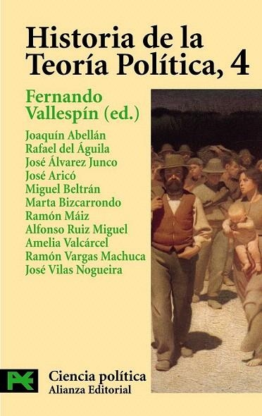 HISTORIA DE LA TEORIA POLITICA 4 (LIBRO BOLSILLO CS3415) | 9788420673073 | VALLESPIN, FERNANDO | Llibreria La Gralla | Librería online de Granollers