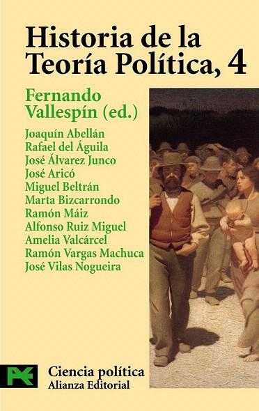 HISTORIA DE LA TEORIA POLITICA 4 (LIBRO BOLSILLO CS3415) | 9788420673073 | VALLESPIN, FERNANDO | Llibreria La Gralla | Llibreria online de Granollers