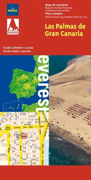 PALMAS DE GRAN CANARIA (1:150000) | 9788424100667 | CARTOGRAFÍA EVEREST | Llibreria La Gralla | Llibreria online de Granollers