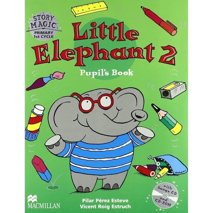 LITTLE ELEPHANT 2 PUPIL'S BOOK + CD | 9781405025720 | ESTEVE, P. | Llibreria La Gralla | Llibreria online de Granollers