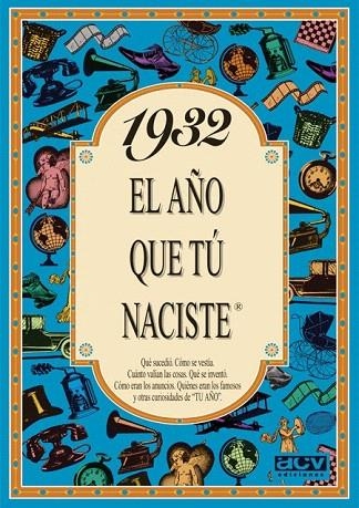 1932 EL AÑO QUE TU NACISTE | 9788488907691 | COLLADO BASCOMPTE, ROSA | Llibreria La Gralla | Librería online de Granollers