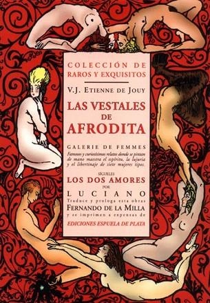 VESTALES DE AFRODITA, LAS (RAROS Y EXQUISITOS 1) | 9788496133006 | ETIENNE DE JOUY, V.J. | Llibreria La Gralla | Llibreria online de Granollers