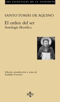 ORDEN DEL SER, EL (ESENCIALES FILOSOFIA) | 9788430939626 | SANTO TOMAS DE AQUINO | Llibreria La Gralla | Llibreria online de Granollers