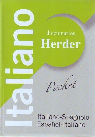 DICCIONARIO HERDER ITALIANO-ESPAÑOL / ESPAÑOL-ITALIANO | 9788425422676 | PELEGI, GIANPIERO | Llibreria La Gralla | Llibreria online de Granollers