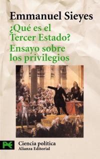 QUE ES EL TERCER ESTADO/ENSAYO SOBRE LOS PRIVILEGIOS (CS3423 | 9788420655864 | SIEYES, EMMANUEL | Llibreria La Gralla | Librería online de Granollers