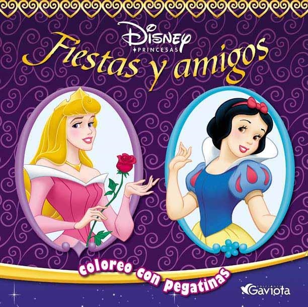 FIESTAS Y AMIGOS. COLOREO CON PEGATINAS (DISNEY PRINCESAS) | 9788439204671 | WALT DISNEY COMPANY | Llibreria La Gralla | Llibreria online de Granollers