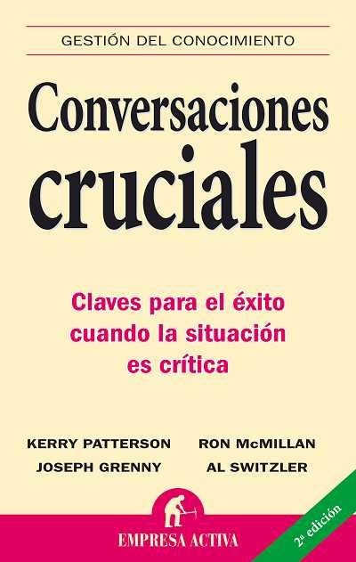 CONVERSACIONES CRUCIALES | 9788495787392 | AA.VV. | Llibreria La Gralla | Llibreria online de Granollers