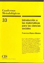 CUADERNOS METODOLOGICOS 33 | 9788474763577 | BLANCO MORENO, FRANCISCA | Llibreria La Gralla | Llibreria online de Granollers