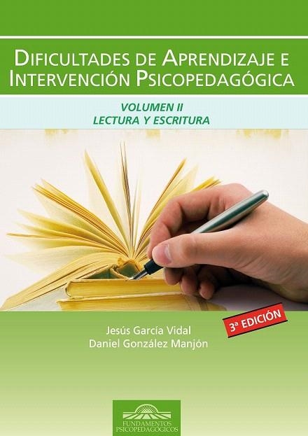 DIFICULTADES APRENDIZAJE (VOL 2)LECTURA Y ESCRITURA | 9788489967694 | GARCIA, JESUS / GONZALEZ, DANIEL | Llibreria La Gralla | Llibreria online de Granollers