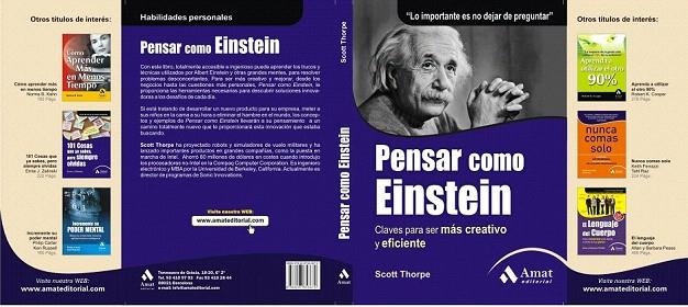 PENSAR COMO EINSTEIN | 9788497353670 | THORPE, SCOTT | Llibreria La Gralla | Llibreria online de Granollers