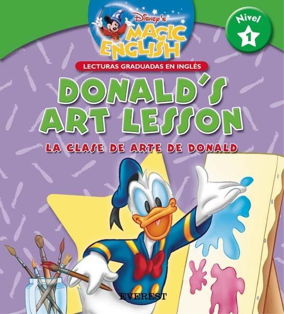 DONALD´S ART LESSON. DISNEY'S MAGIC ENGLISH NIVEL 1 | 9788424183417 | VV.AA | Llibreria La Gralla | Llibreria online de Granollers