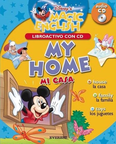 MY HOME. LIBROACTIVO CON CD (DISNEY' MAGIC ENGLISH) | 9788424183509 | VV.AA | Llibreria La Gralla | Llibreria online de Granollers