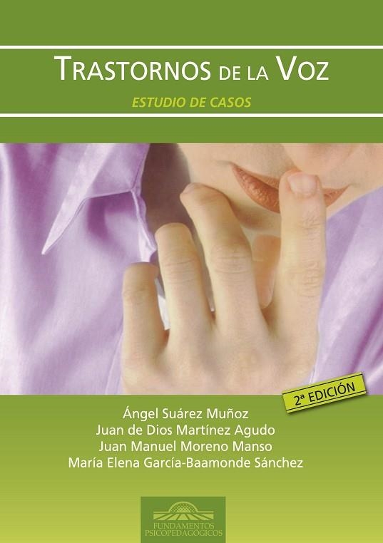 TRASTORNOS DE LA VOZ. ESTUDIO DE CASOS | 9788497270847 | SUAREZ MUÑOZ, A./ MARTINEZ, J./ MORENO,J | Llibreria La Gralla | Llibreria online de Granollers