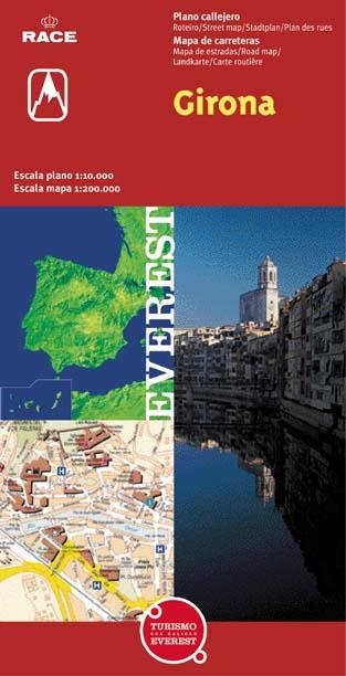 GIRONA MAPA RACE (ESC: 1:10000) | 9788424101282 | CARTOGRAFÍA EVEREST | Llibreria La Gralla | Llibreria online de Granollers